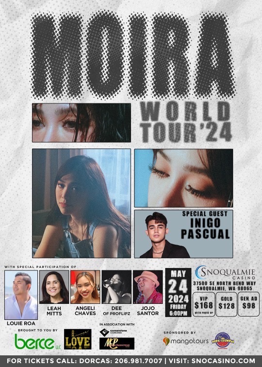 Moira World Tour Poster