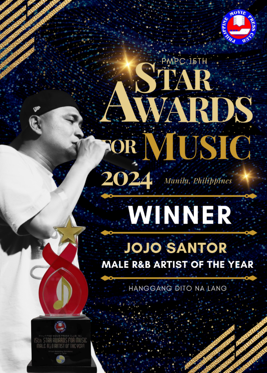 15th PMPC Star Awards for Music's Best Male RnB Singer for 2024 Poster